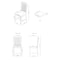 Alaterre Furniture Vienna Wood Dining Chairs, Black Set of 2, PR ANVI01WDC - alternate 7
